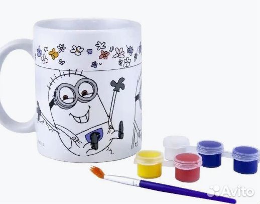 Кружка для раскраски 