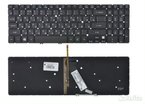 Клавиатура для ноутбука Acer V5-531 V5-551 V5-571