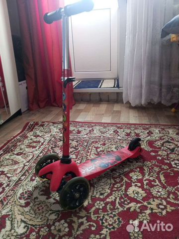 Самокат детский трехколесный бу