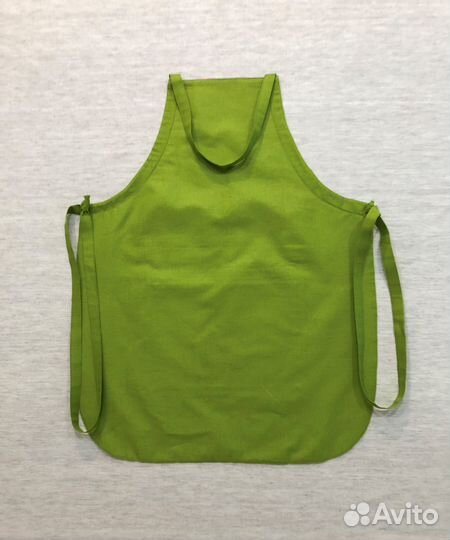 Фартук женский кухонный №13-1, р-р 46-52,полулен