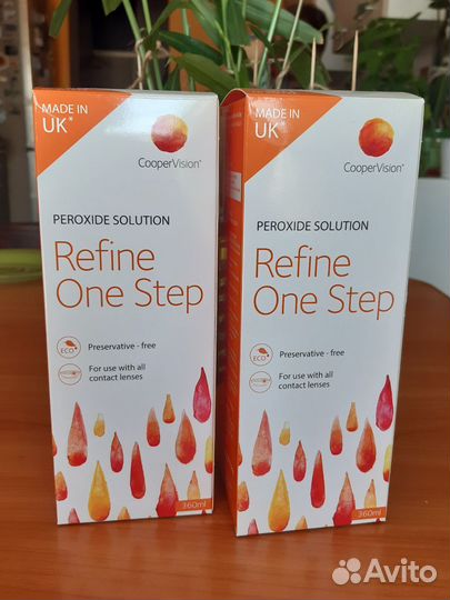 Раствор для линз пероксидный Refine One Step