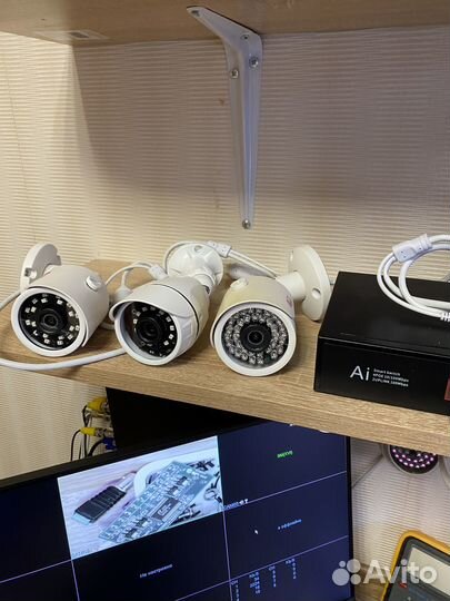 IP комплект видеонаблюдения