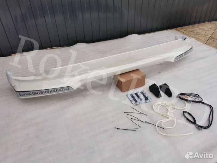 Обвес Land Cruiser 200 12-2015 год Передний LED