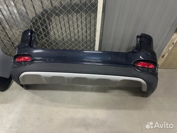 Бампер задний Kia Sorento 3 Prime рестайлинг