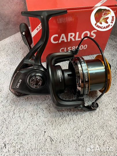 Катушка карповая Kaida Carlos 8000 рыболовная