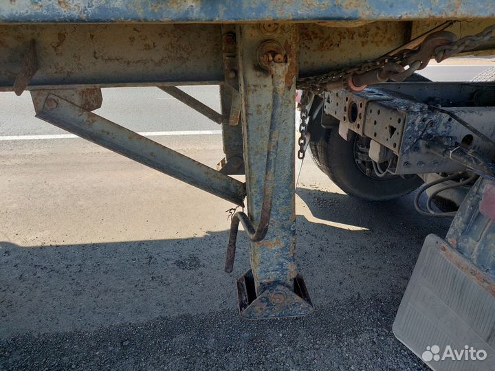 Полуприцеп бортовой СЗАП 9340, 2001