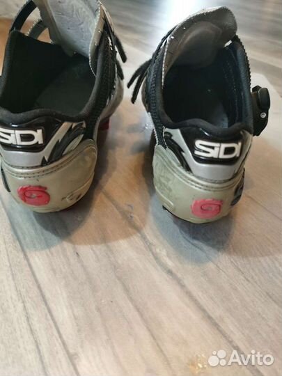 Велотуфли sidi, контактные