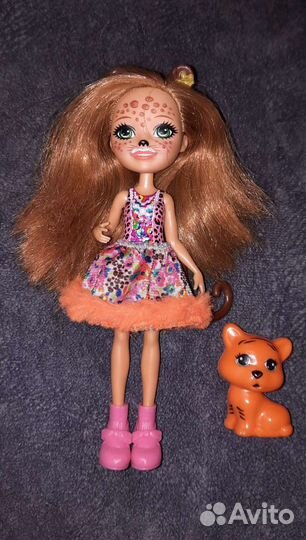 Барби+Челси+Энчантималс пакетом