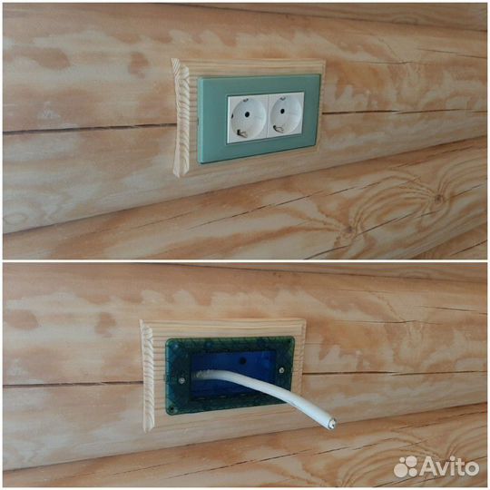 Электромонтаж в деревянных домах