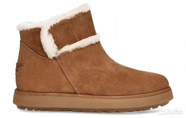 UGG Classic Mini Spill Seam Blvd Snow Boots Brown Women's (40)