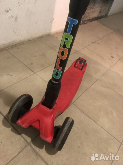 Самокат trolo Rapid со светящимися колесами