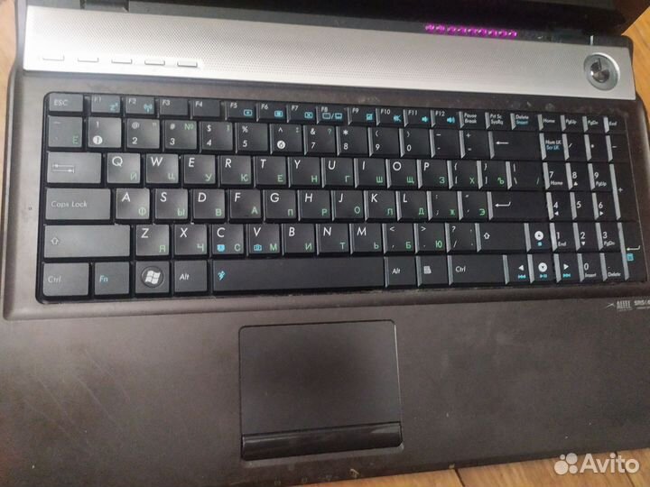 Ноутбук asus на запчасти