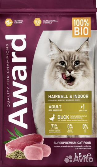 Корм Award - замена Monge и Gemon