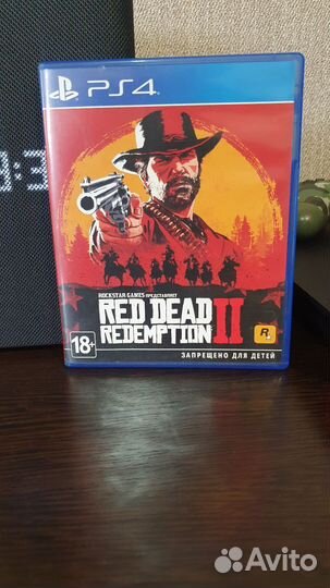 Игра для приставки ps4 rdr2