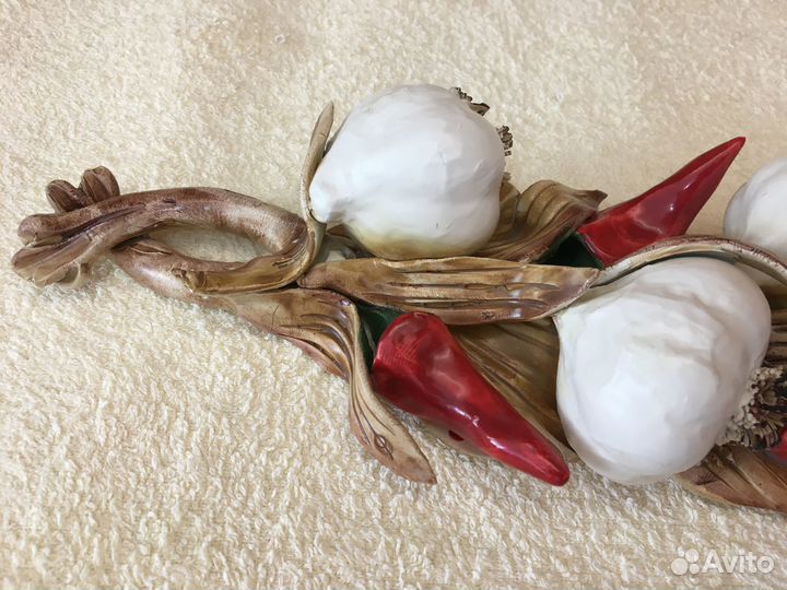 Чеснок сувенир на стену h33