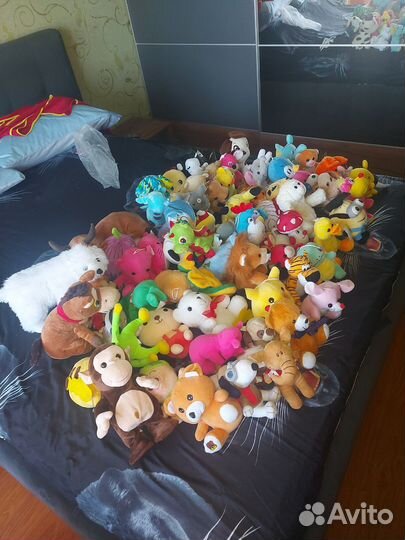 Мягкие игрушки пакетом