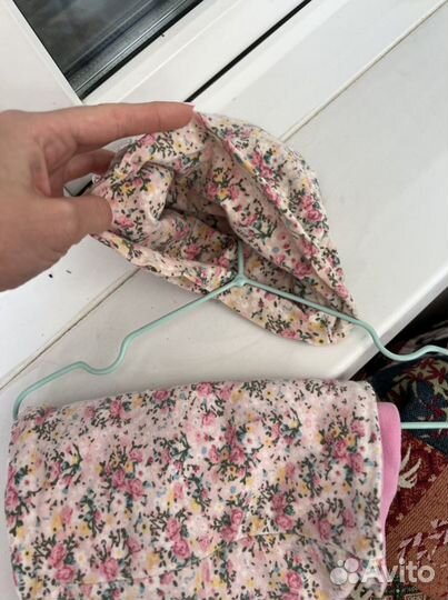 Шапочка и снуд для девочки весна