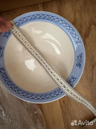 Набор новых суповых тарелок СССР