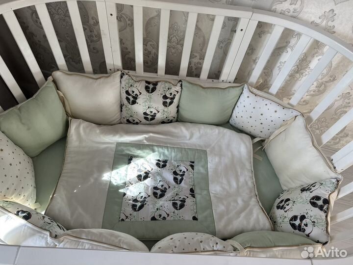 Кровать трансформер с бортиками