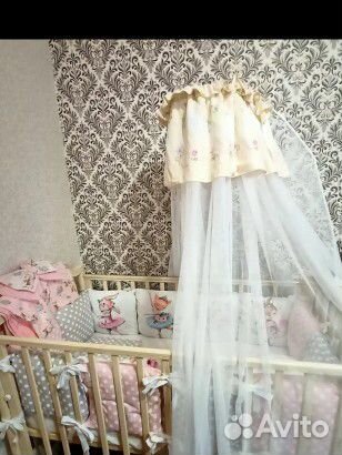 Набор (бортики, одеяло, подушка) в дет. кроватку