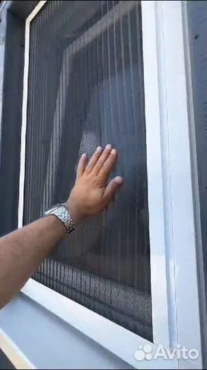Москитная сетка на балконную дверь антикошки сетка