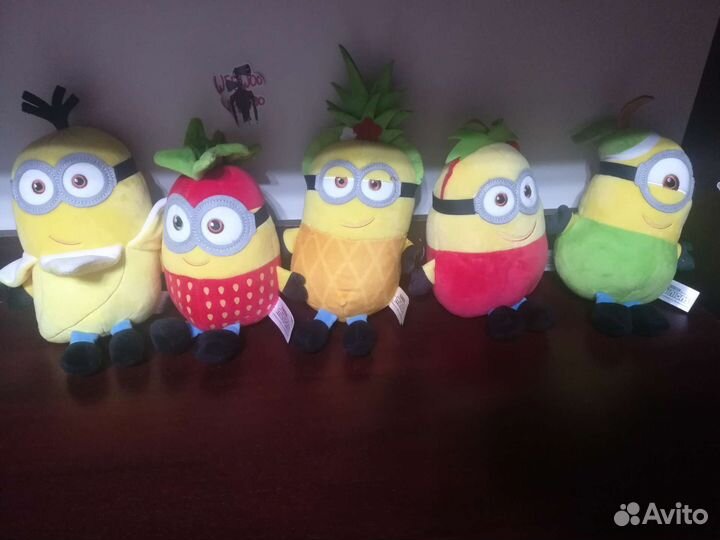 Миньон мягкие игрушки