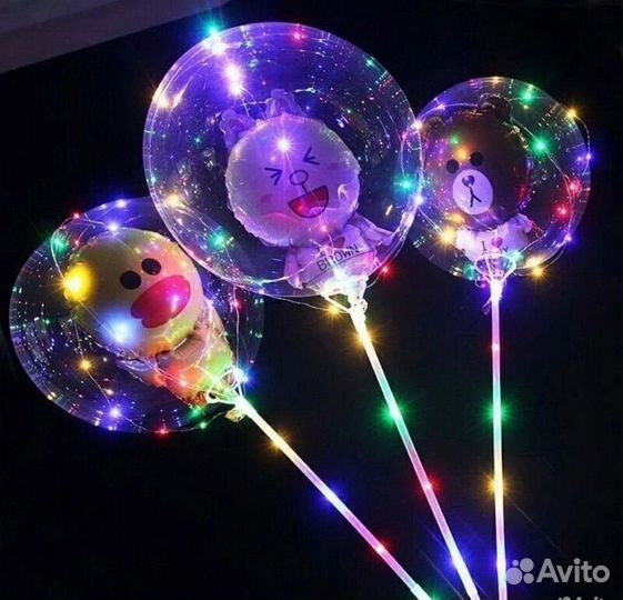 Светящиеся шары вертолётики игрушки оптом 148