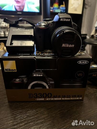Зеркальный фотоаппарат Nikon d3300 18-55