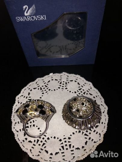 Кольцо и подвеска swarovski