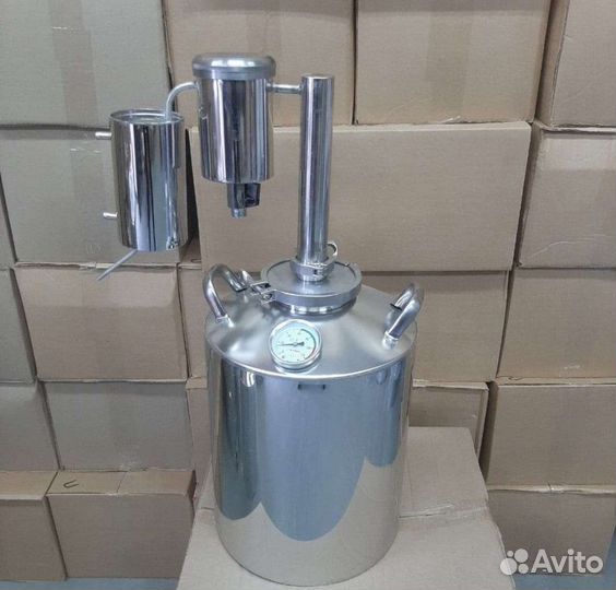 Аппарат для перегонки с кастрюлей