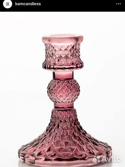 Подсвечник, хрустальные подсвечники