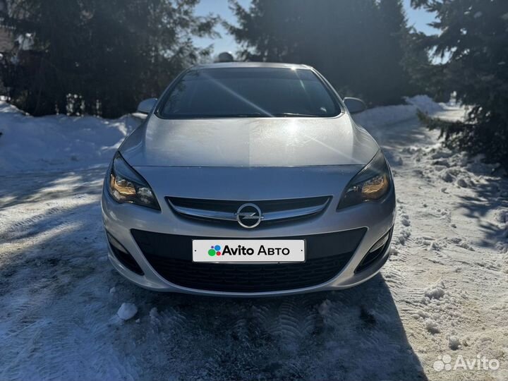 Opel Astra 1.6 МТ, 2013, 139 000 км