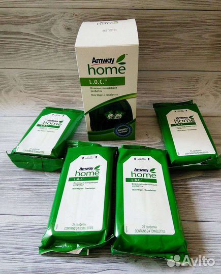 Влажные салфетки Amway Амвей