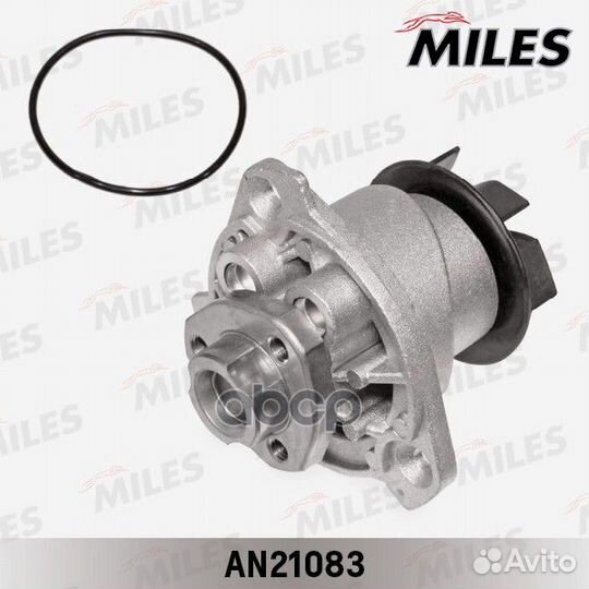 Помпа miles audi/VW 3.2/3.6 V6 02 AN21083 Miles