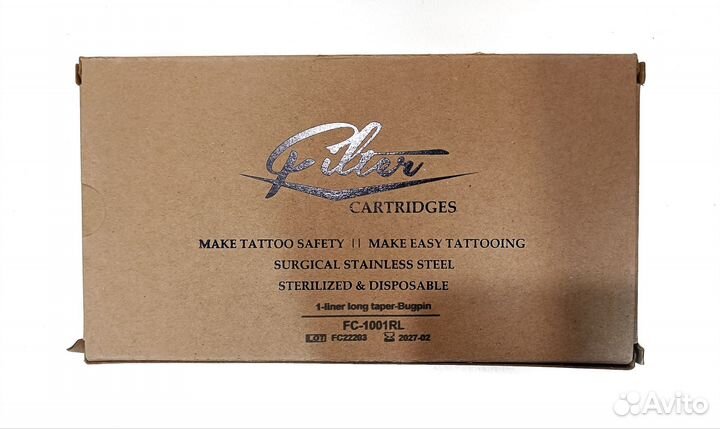 Картриджи для тату EZ Tattoo Filter 30/01 RL