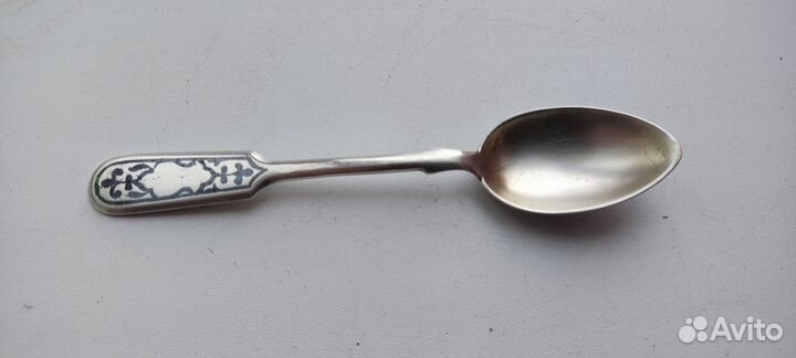 Серебряная чайная ложка СССР