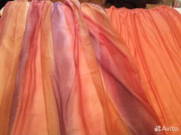 Шторы, тюль 2 комплекта были на два окна