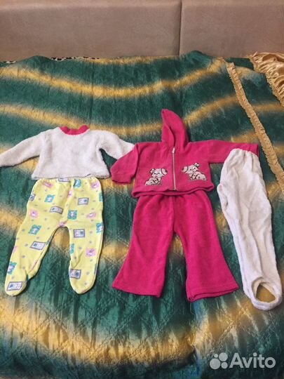 Костюмчики для девочки 6 мес