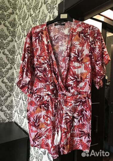 Комбинезон с шортами с кисточками р S 44 вискоза