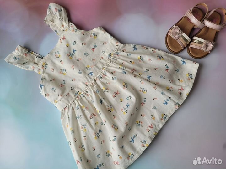 Платье для девочки 86 92 Next