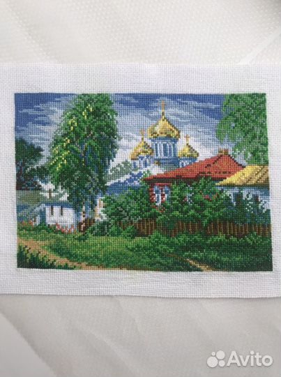 Картина вышитая крестиком