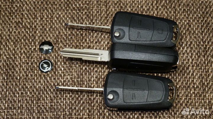 Корпус ключа Opel Antara/Chevrolet Captiva 2-3 кн