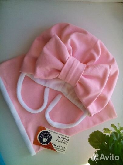 Комплект Шапка и снуд