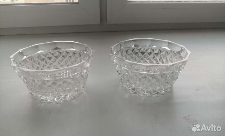 Салатницы хрусталь