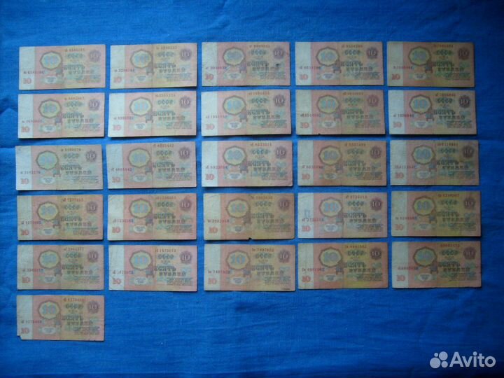 Банкноты СССР, России и Белоруссии. Обращение