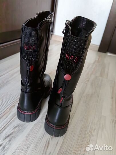 Сапоги зимние для девочки 36 размер