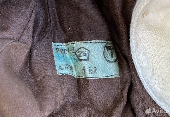 Шлемофон танковый генеральский летний. 1979 год