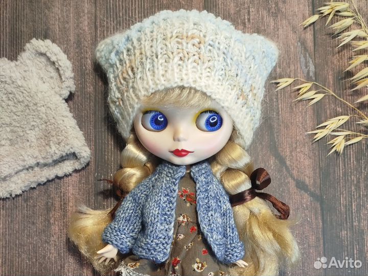 Шапочка для куклы Блайз
