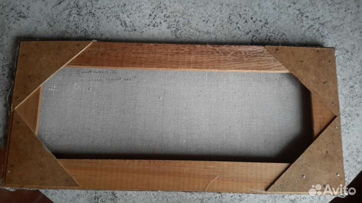 Картина.Холст.Масло.50на23 см. 