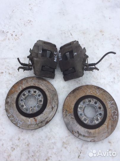 Суппорт передний левый правый ауди а6 с5 2.5 3.0